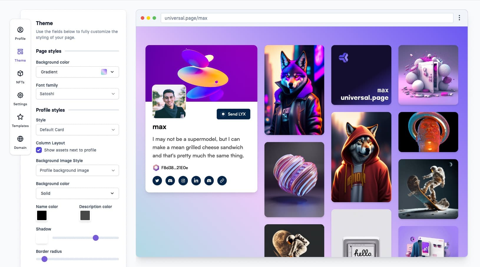 App screenshot
